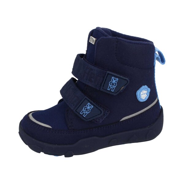 AFFENZAHN Winterstiefel Vegan Comfy Bär dunkelblau
