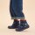 AFFENZAHN Winterstiefel Vegan Comfy Bär dunkelblau Weite M