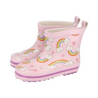BECK Kleinkinder Gummistiefel Regenglück rosa