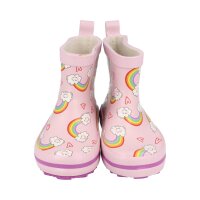 BECK Kleinkinder Gummistiefel Regenglück rosa