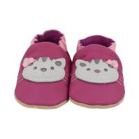 BECK Krabbelschuh Katze lila