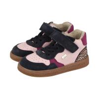 LURCHI FESTA BAREFOOT Sneaker TEX-Membran navy/rosa Weite M