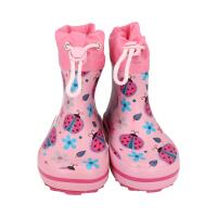 BECK Gummistiefel Glückskäfer pink Weite M+W