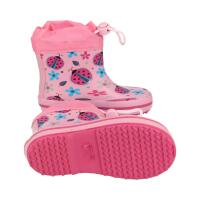 BECK Gummistiefel Glückskäfer pink Weite M+W