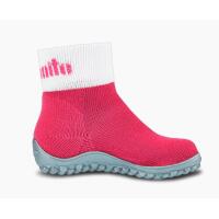 LEGUANO LEGUANITO Sockenschuhe pink Weite M+W