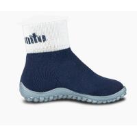LEGUANO LEGUANITO Sockenschuhe navy Weite M+W