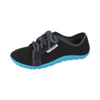 LEGUANO AKTIV Sneaker anthrazit, blaue Sohle Weite M