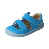 KAIIMAN Sandale vegan textil Klettverschlus sturquoise...