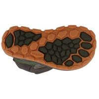 LURCHI JAN Barfuß-Gummistiefel mit dicker Fütterung aus PES olive Weite M+W 31