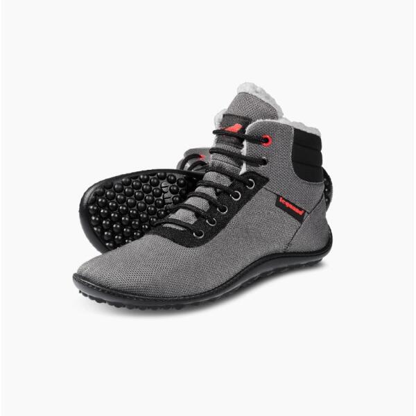 LEGUANO KOSMO Winterstiefel anthrazit Unisex-Modell Weite M+W