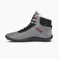 LEGUANO KOSMO Winterstiefel anthrazit Unisex-Modell Weite...