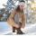 LEGUANO NICEBARE Winterstiefel braun Weite M