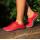 LEGUANO AKTIV Sneaker rot Weite M+W