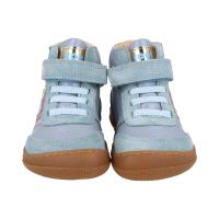 KOEL KRIS FANTASY Kinder Barefoot Sneakers glitzer hellblau Weite W