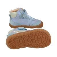 KOEL KRIS FANTASY Kinder Barefoot Sneakers glitzer hellblau Weite W