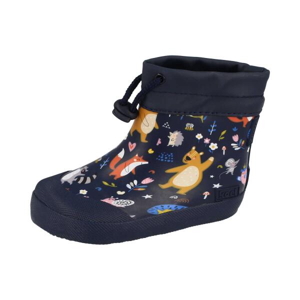 KOEL WIBI-Druck Gummistiefel navy Weite M