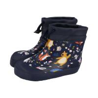 KOEL WIBI-Druck Gummistiefel navy Weite M