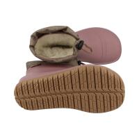 LURCHI Barfuß-Gummistiefel mit dicker Fütterung rose Weite M+W