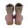 LURCHI Barfuß-Gummistiefel mit dicker Fütterung rose Weite M+W