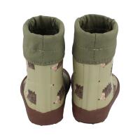 BISGAARD Barfuß-Gummistiefel mit dicker Fütterung Igel grün Weite M+W