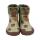 BISGAARD Barfuß-Gummistiefel mit dicker Fütterung Igel grün Weite M+W