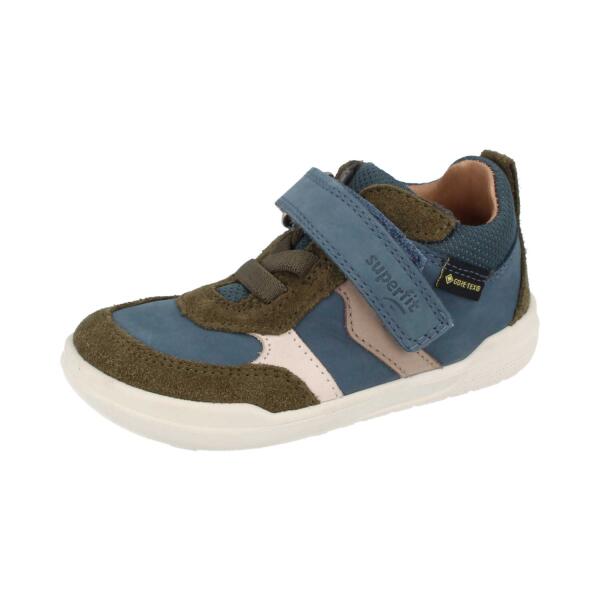 SUPERFIT SUPERFREE 2.0 Sneaker grün/blau Weite W