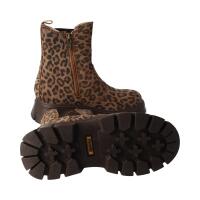 PRIMIGI MÄDCHEN GORE-TEX® Winterstiefel braun/leo NICHT Barfußschuh Weite M