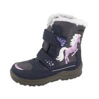 LURCHI KANANI SYMPATEX Winterstiefel Blinklichter navy...