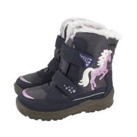 LURCHI KANANI SYMPATEX Winterstiefel Blinklichter navy...