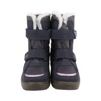 LURCHI KANANI SYMPATEX Winterstiefel Blinklichter navy Weite M