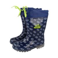 LICO POWER BLINKY Gummistiefel blau Weite M