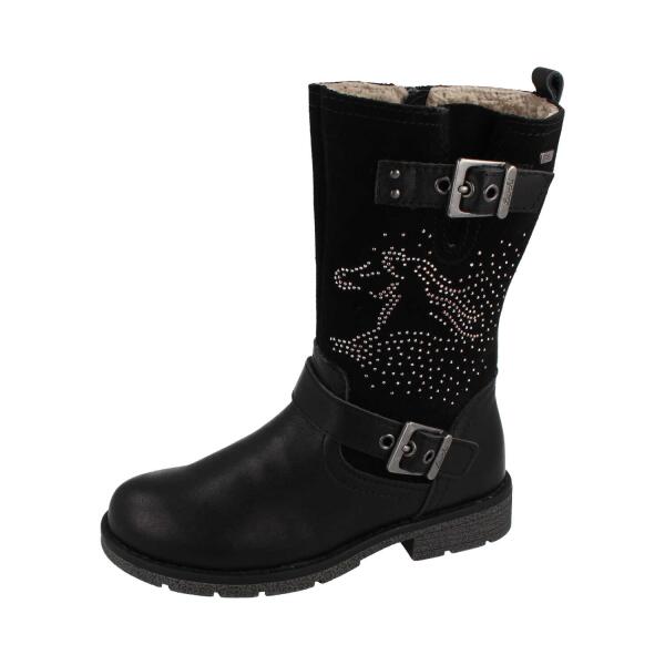 LURCHI HENRIETTE 1-TEX Winterstiefel schwarz NICHT Barfußschuh! Weite M
