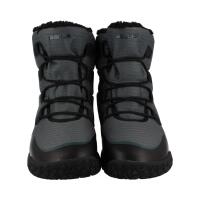 BALLOP NORDUN Barfuß Winterstiefel schwarz/grau Weite W