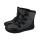 BALLOP NORDUN Barfuß Winterstiefel schwarz/grau Weite W