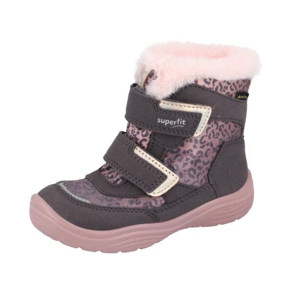 SUPERFIT CHRYSTAL GORE-TEX® Membrane Winterstiefel lila/rosa Weite M