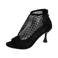 LA STRADA Tanzschuhe für Damen schwarz Weite M