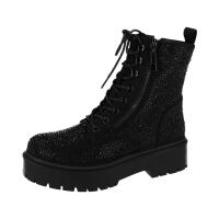 LA STRADA Winterstiefel schwarz Weite M