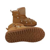 LA STRADA Winterstiefel Teddy Feel beige Weite M