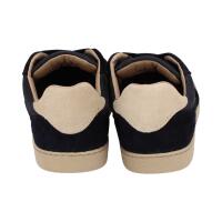 GROUNDIES® NOVA GS1 Sneaker Nubuk-& Veloursleder-Mix navy Weite M