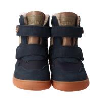 BISGAADR TIMO TEX Barfuß-Winterstiefel navy Weite M