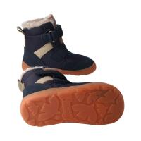 BISGAADR TIMO TEX Barfuß-Winterstiefel navy Weite M