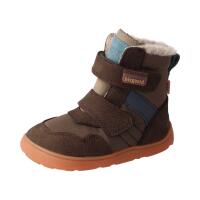 BISGAADR TIMO TEX Barfuß-Winterstiefel dunkelbraun...