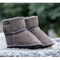 SHEPHERD Borås Baby‑Hausschuhe asphalt