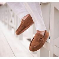 SHEPHERD DENVER Slipper im Mokassin chestnut Weite S