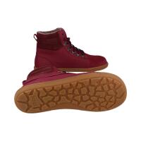 KOEL FOX Hydro Tex Barfußstiefel berry Weite M