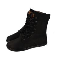 KOEL FARO Lammwolle Winterstiefel schwarz Weite M