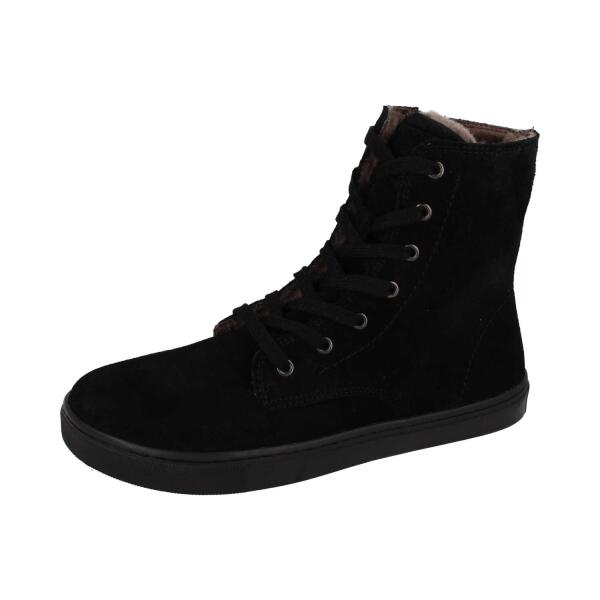 KOEL HESIRA Lammwool Winterstiefel schwarz Weite W