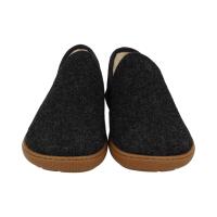 KOEL FAYRA Merinowolle Outdoor-Slipper dunkelgrau Weite M