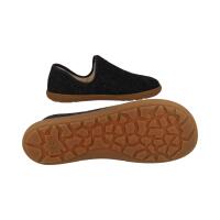 KOEL FAYRA Merinowolle Outdoor-Slipper dunkelgrau Weite M