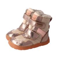 BISGAARD TIMO TEX Barfuß-Winterstiefel gold Weite M